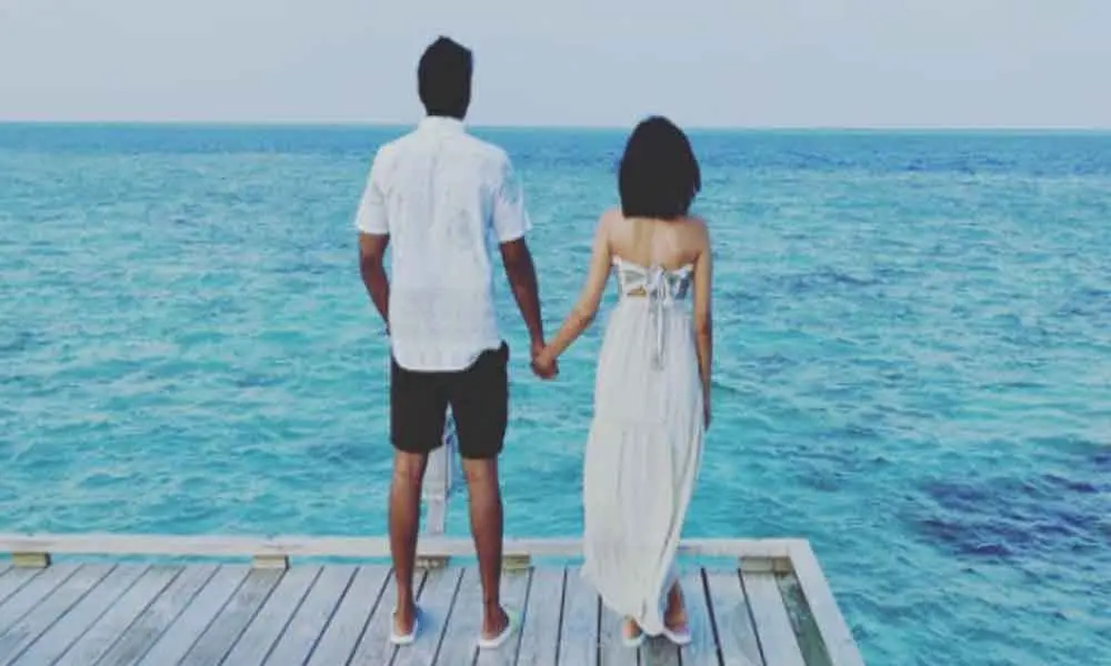 Darling Krishna And Milana Nagaraj Honeymooning in Maldives