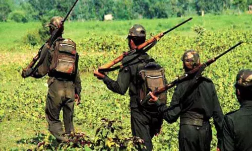 BSF jawan injured after Maoists explodes landmine at Andhra Odisha Border