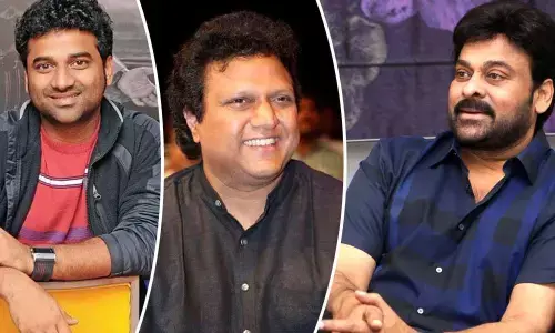 Devi Sri Prasad, Mani Sharma and Chiranjeevi