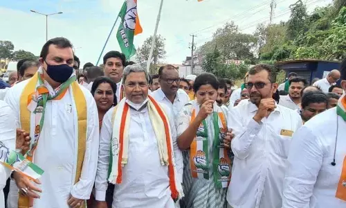 BJP dividing society on religious lines: Siddaramaiah