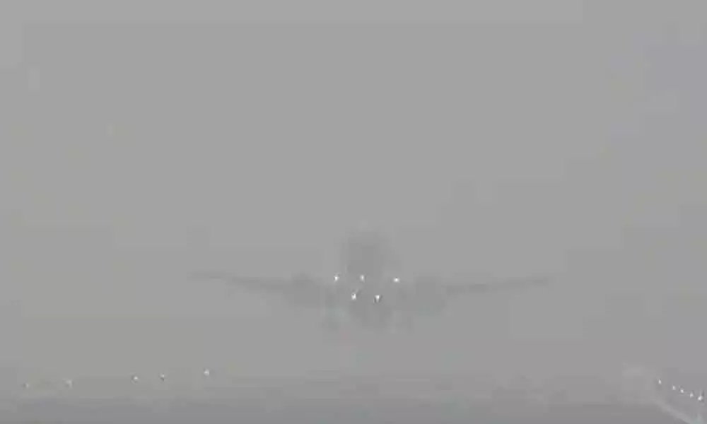 Several flights diverted due to heavy fog at Gannavaram airport