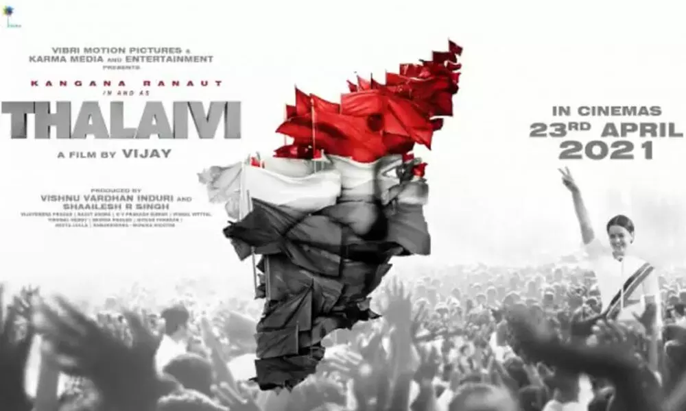 Kangana Ranaut Announces The Release Date Of Jayalalitha’s Biopic ‘Thalaivi’