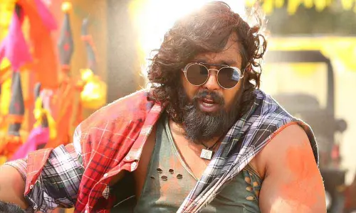 Dhruva Sarjas look in Pogaru Movie