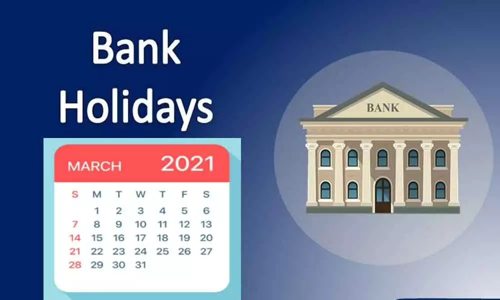 Bank Holidays in March 2021