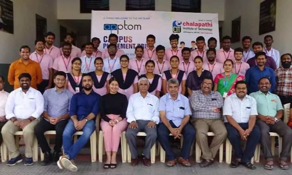 21 CIT students get placement in AppTom Electronics