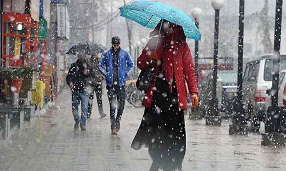 Rain Lashes Jammu And Kashmir, To Continue For 24 Hrs