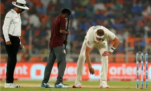 English media blames team, pitch