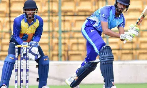 Padikkal cracks second successive ton as K’taka thrash Kerala