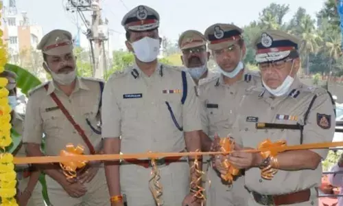 Bengaluru police chief inaugurates CAR building