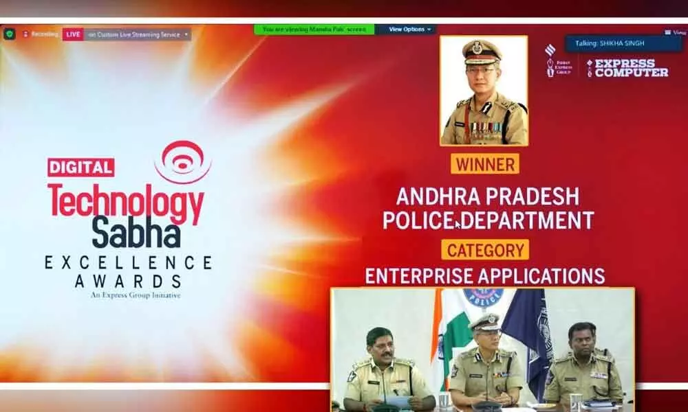 AP State police bag 4 national awards for use of technology