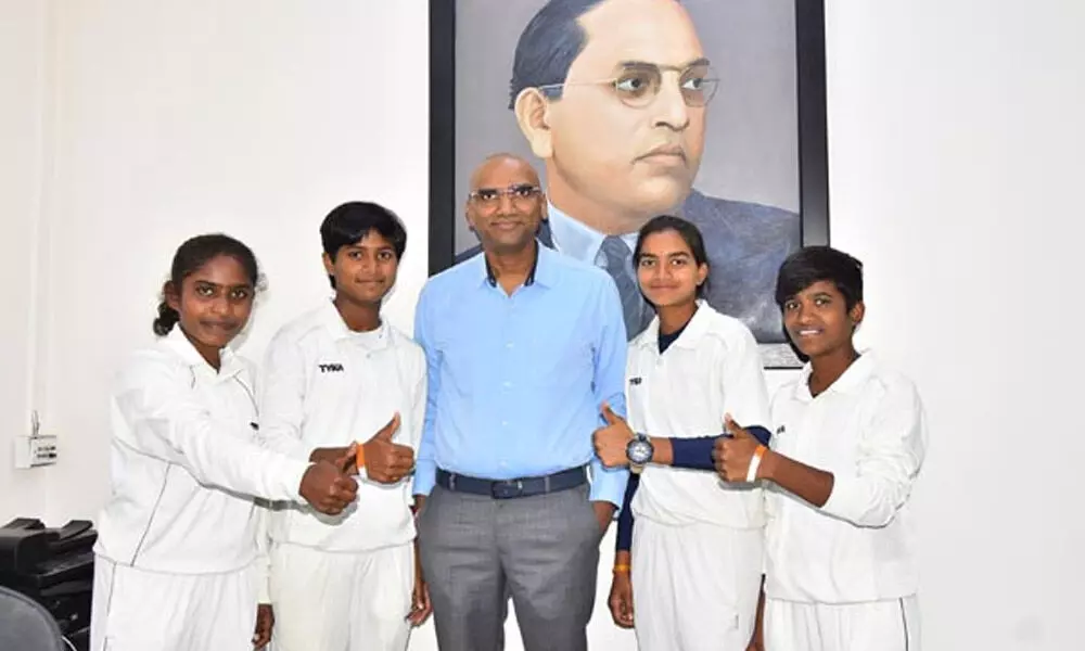 4 girls from social welfare institutions find place in Hyderabad womens cricket team