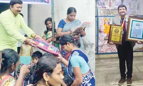 Using up all his earnings for people – not his own