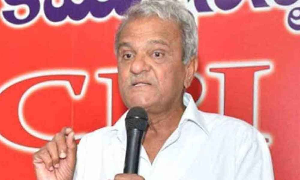 CPI Narayana flays 'surrender' of actors to YS Jagan Mohan Reddy