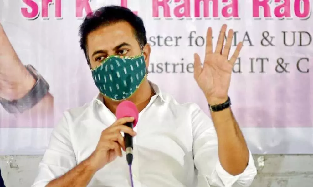 Minister of IT of Telangana KTR