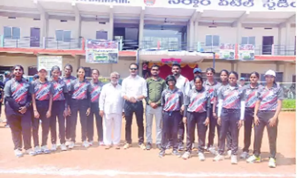 Telangana Women 20-20 Cricket Association state organising committee president Dr. K Pradeep launched women T-20 cricket tournament in Khammam on Tuesday