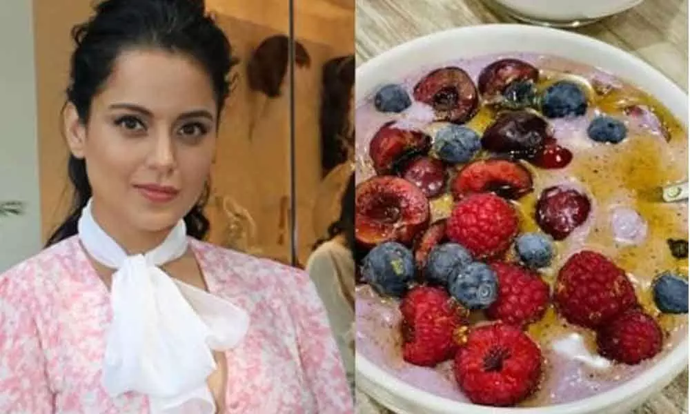 Kangana trolled over tweeted picture of summer smoothie