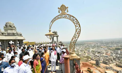 Sri Lakshmi Narasimha Swamy temple in Yadadri