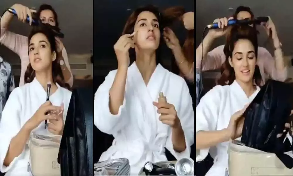 Disha Patani Drops Her Self Makeup Video And Gives Us A Sneak Peek Of Her Makeup Routine