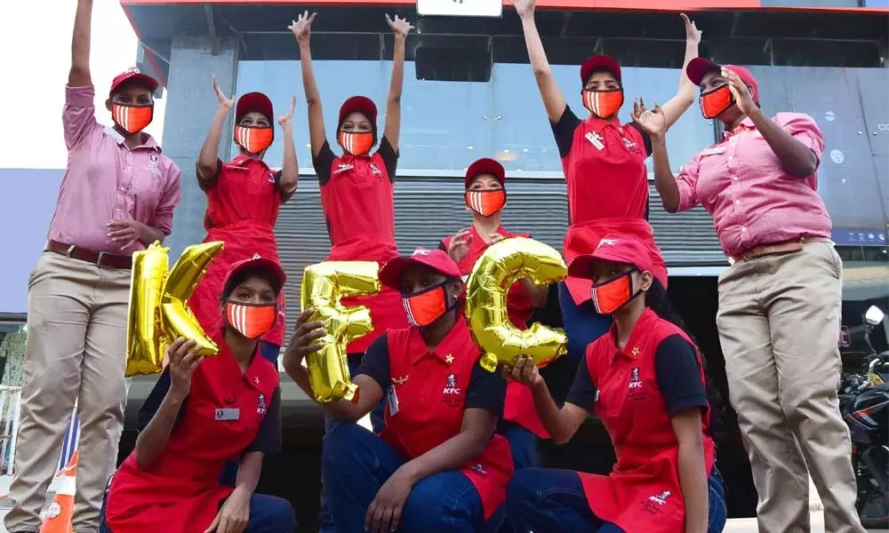 KFC India launches an all women restaurant in Hyderabad