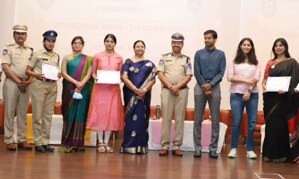 Cyberabad police, SCSC celebrate Women’s Day