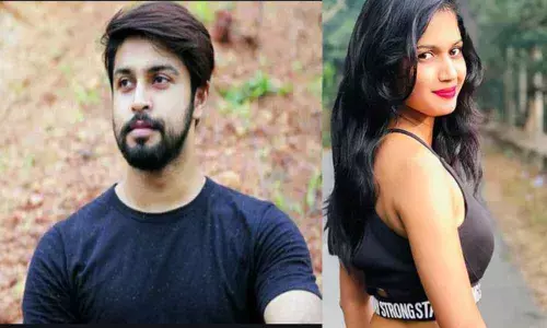 Kalyan Dev and Ariyana Glory