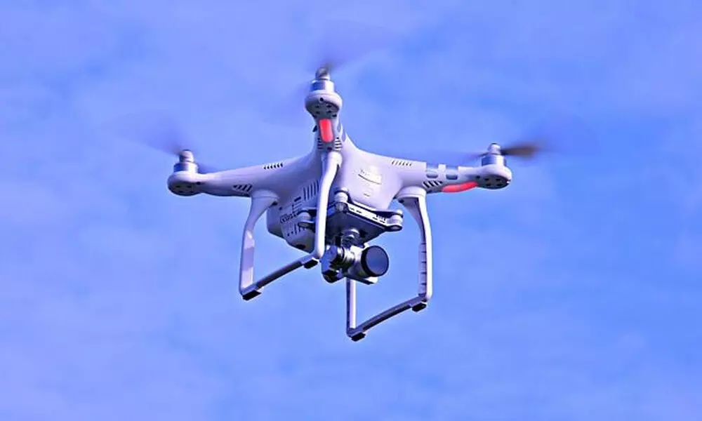 Can drones be flown to capture aerial views of old Secretariat?