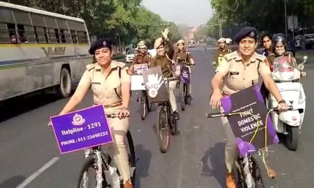 Delhi Police acknowledge women power