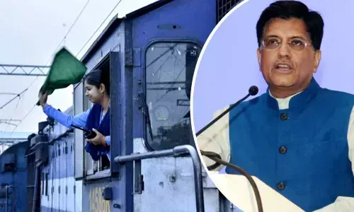 All women staffed ran train from Mumbai to Lucknow on International women’s day