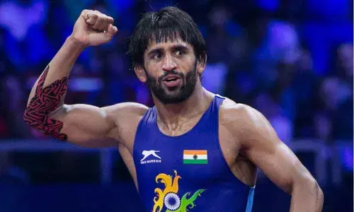 Bajrang bags gold, number 1 rank, bronze for Kaliramana