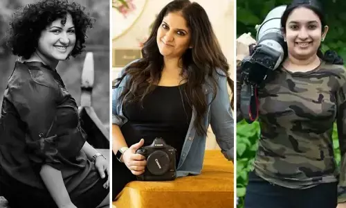 Sudha Khatri, Anega Bawa and Aishwarya Sridhar