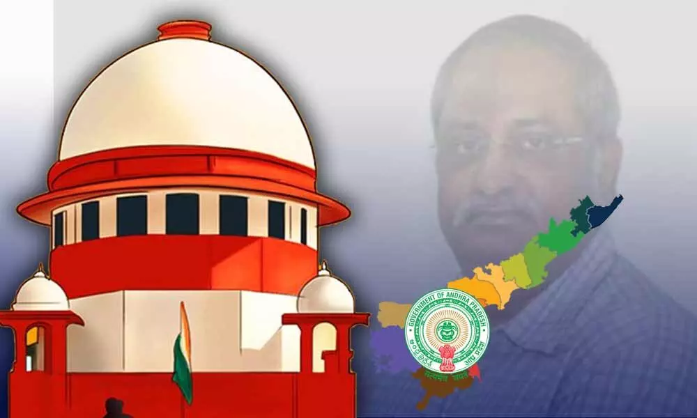 Supreme Court asks AP govt. to submit report on suspension of IPS officer AB Venkateswara Rao
