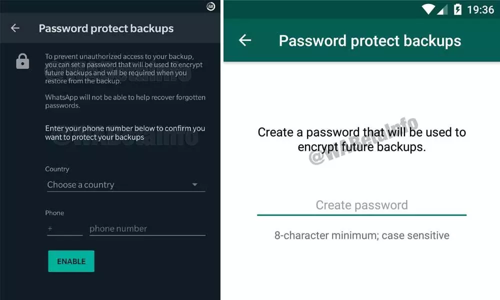WhatsApp working on Password-Protected, Encrypted Cloud Backups