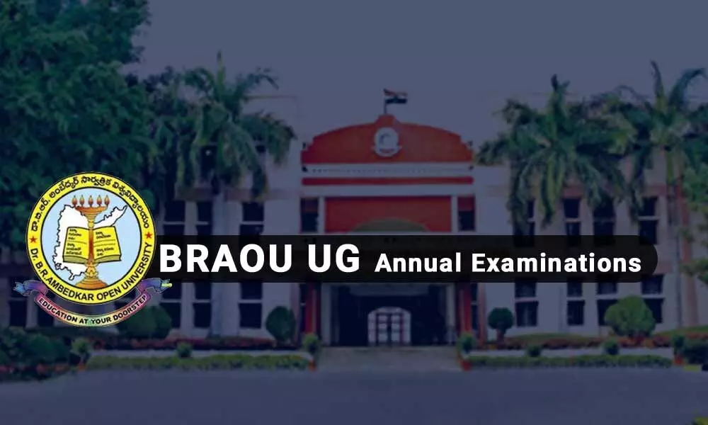 BRAOU UG annual exams from April 15