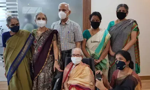 Oldest woman @103 gets coronavirus vaccine jab at Apollo