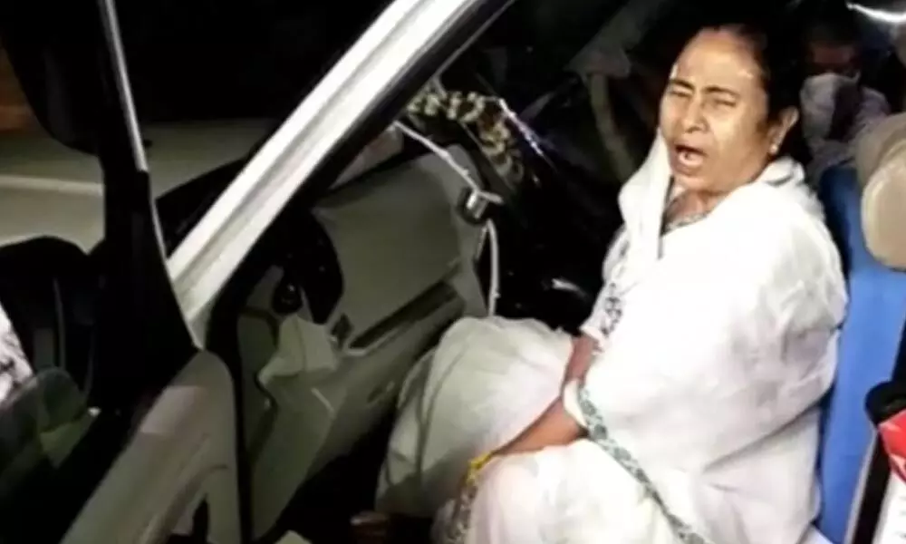 Bengal CM Mamata injured in Nandigram