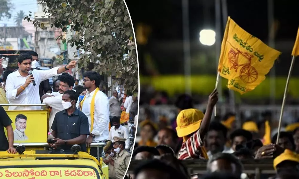 TDP will fight on: Lokesh condemns party leaders arrest