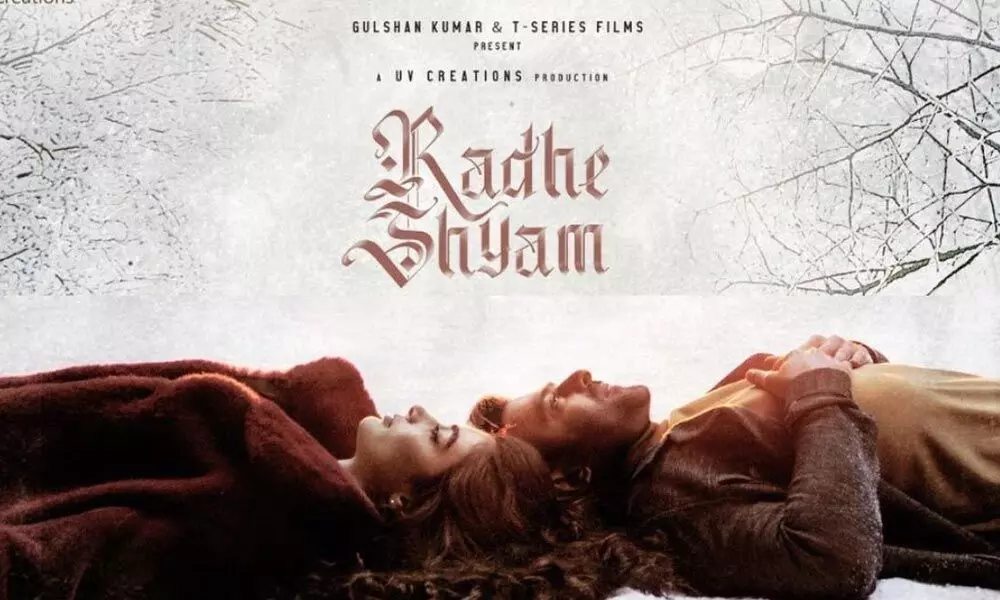 Prabhas shares romantic poster of ‘Radhe Shyam’