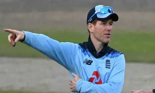England captain Eoin Morgan