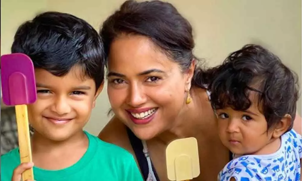Sameera Reddy on life lessons, kids learn through equal parenting