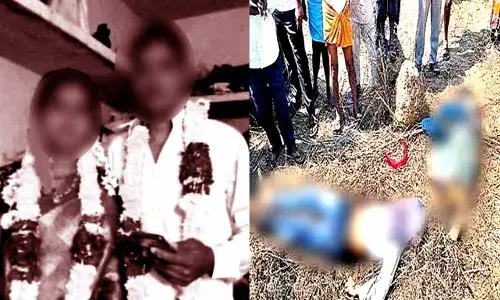 Newly married couple dies in road mishap in Hyderabad