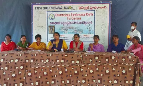 Orphans cry for identity