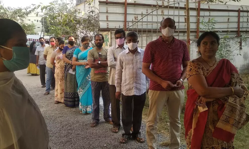 Teachers MLC Polling begins for Krishna-Guntur districts