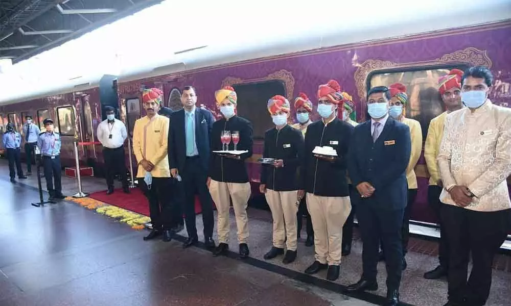 Golden Chariot Train back on tracks, embarks on South India tour