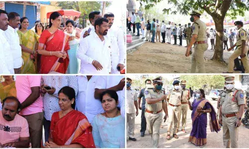 MLC election polling booths inspected