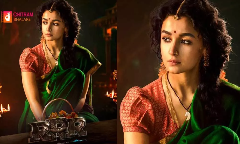 Alia Bhatt As ‘Sita’ Looks Traditional And Classy In The First Look Poster in RRR Movie