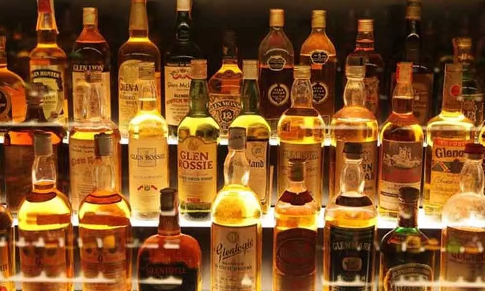 Telangana Liquor sale highest in 2021