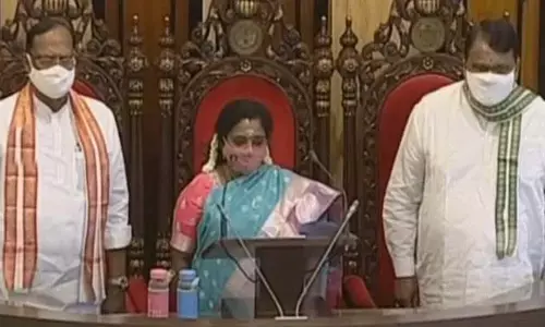 Telangana assembly budget session 2021 begins