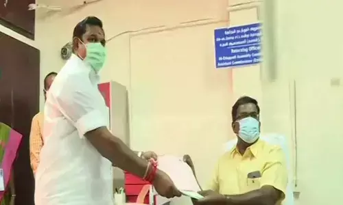 Tamil Nadu CM Palaniswami files nomination from Edapadi