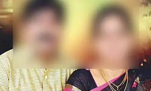 Vaman Rao and his wife