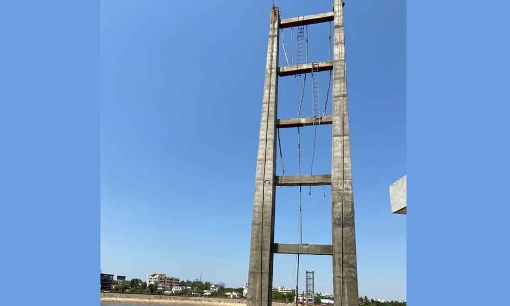 Khammam Lakaram suspension bridge to be ready in two months